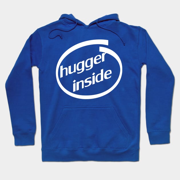 HUGGER INSIDE Hoodie by KARMADESIGNER T-SHIRT SHOP